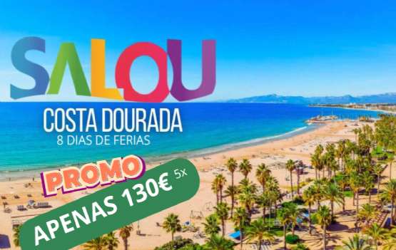 SALOU COSTA DOURADA  DE 9 A 16 DE SETEMBRO  PROMO 650€